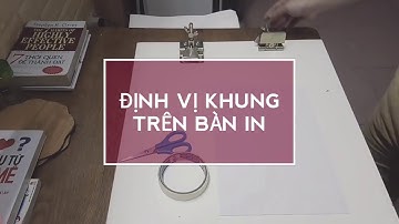 Cách in căn chỉnh hình in trên bàn in lụa thủ công | Congdongin.com