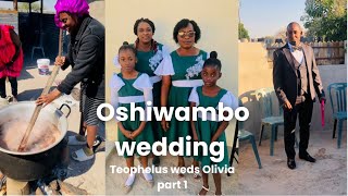 Oshiwambo traditional wedding vlog|Wedding preps. Part one|Namibian YouTuber #africanweddings #vlog