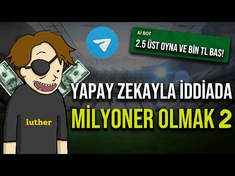 YAPAY ZEKAYLA ZENGİN YAPAN İDDİA TAKTİĞİNİ DENEDİM 2