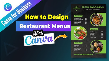 How to Create Menu for Restaurant in Canva | Step-by-Step Guide | Genius Junkie