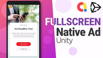 Unified Native Ad java coding | Admob ad | Full Screen ad |