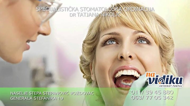 Specijalistička stomatoloska ordinacija dr Tatjana Nikolić