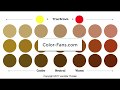 Color Theory: Warm Brown vs Cool Brown