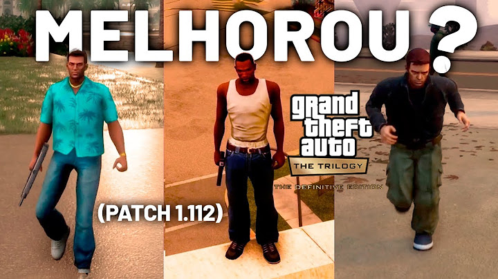 O GTA Trilogy ̶L̶I̶X̶O Definitive Edition Recebeu Uma Atualização! KKKKKJJJ