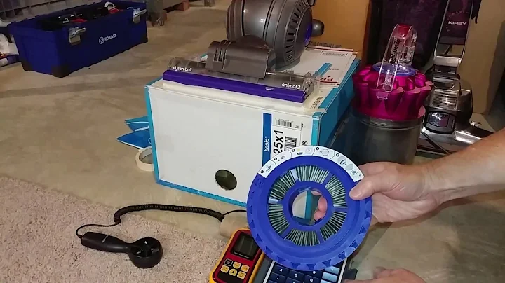 Dyson DC41 With Ball Animal 2 Head Airflow Box Tests