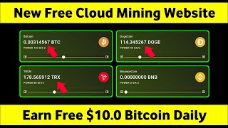 Free Bitcoin Mining Site 2024 | Free Cloud Mining Website | Earn Free $10 Daily Without Investment screenshot 4