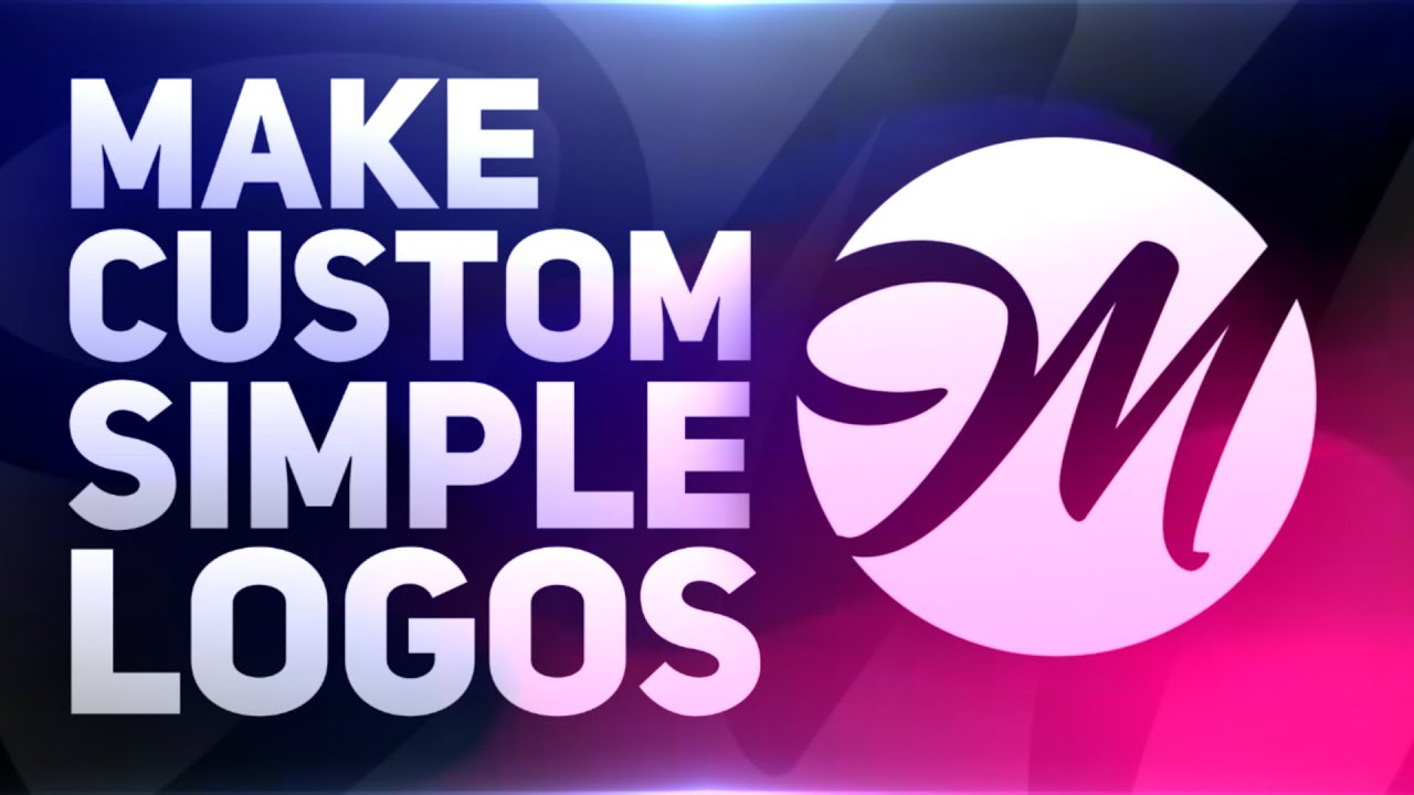 How To Make A Custom Simple Logo On Android! - YouTube