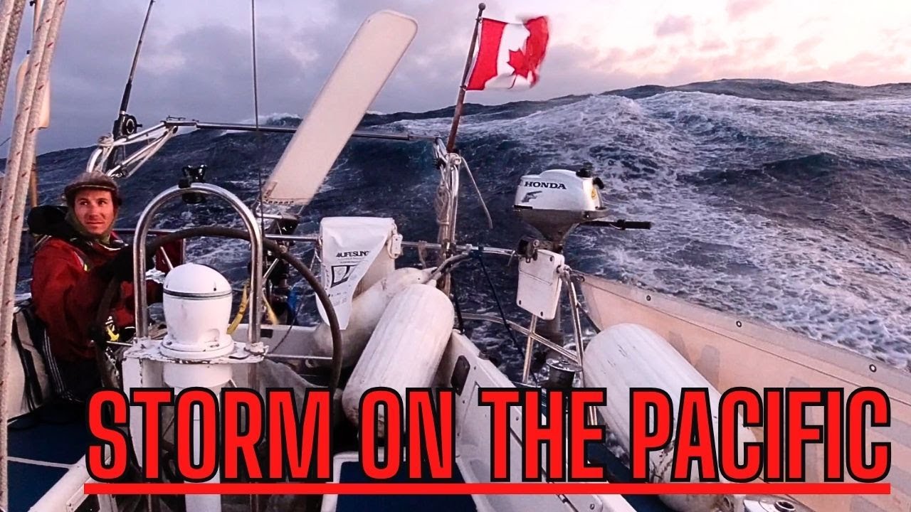 3 Day GALE in the OPEN PACIFIC- Offshore Sailing to San Francisco: Part 2