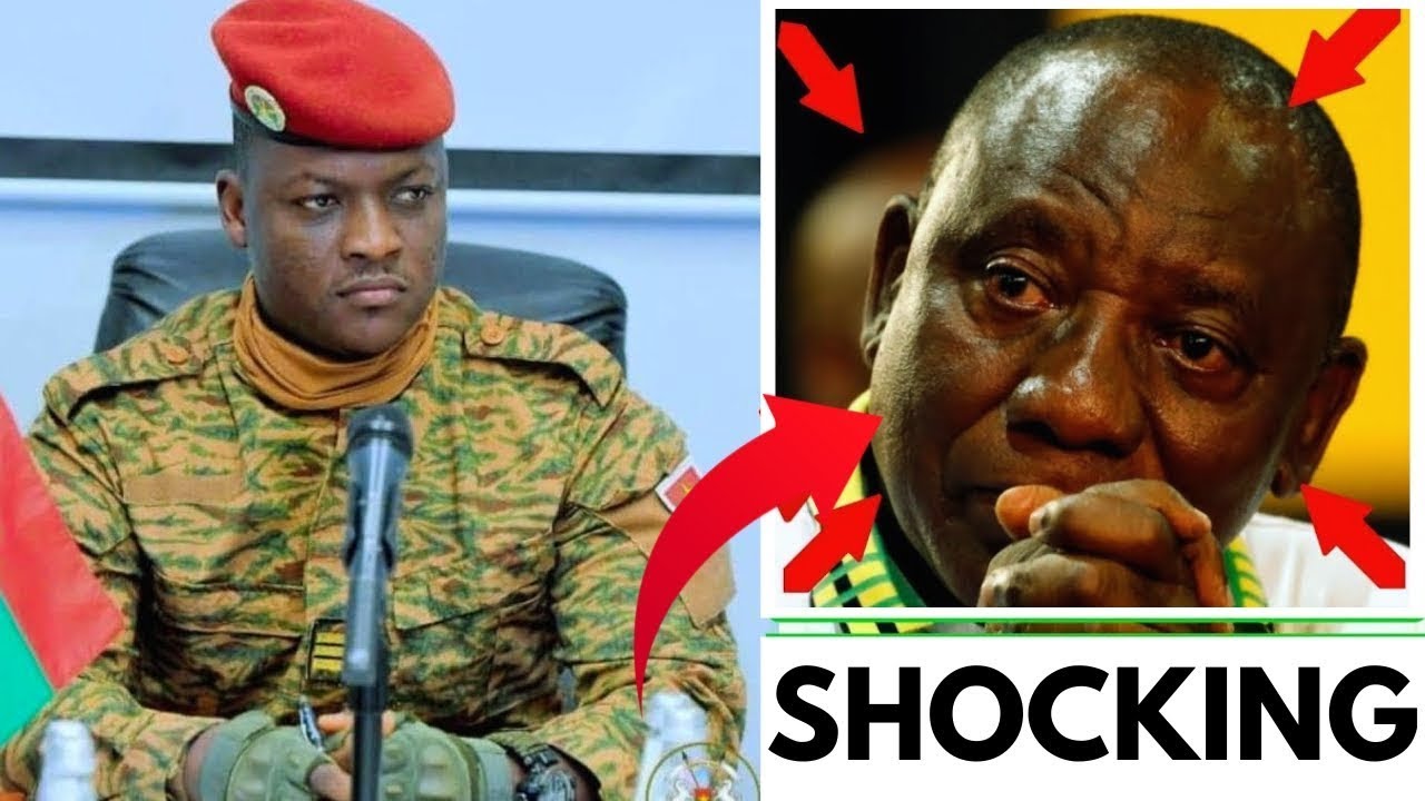 Ramaphosa in Tears as Ibrahim Traoré Issues Strong Warning to ANC After AU Summit