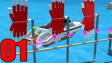 Hyper Run 3D - Gameplay Part 1 All Levels 2-6 Max Level