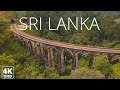Sri Lanka 4K Ultra HD | Scenic Landscape View | Aerial Drone Footage | Calm and Relaxation Music