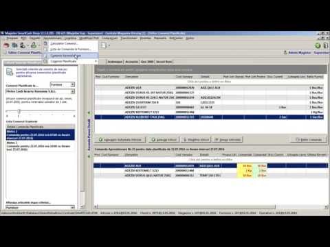 Modulul de Editare a Comenzilor Planificate
