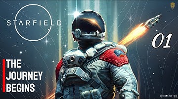 STARFIELD -  Gameplay Walkthrough Part 01 (Full Game) | Learn to Fly Mission | 4K | No Commentary