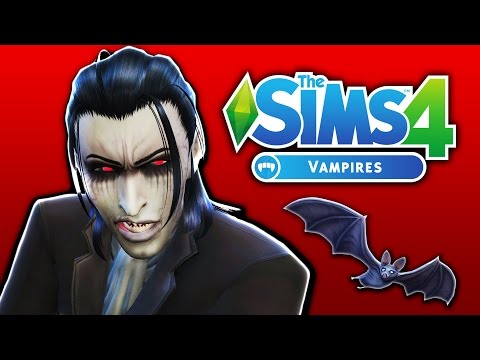 The Sims 4 VAMPIRES (Part 1) | Dracula Moves to Forgotten Hollow! ?