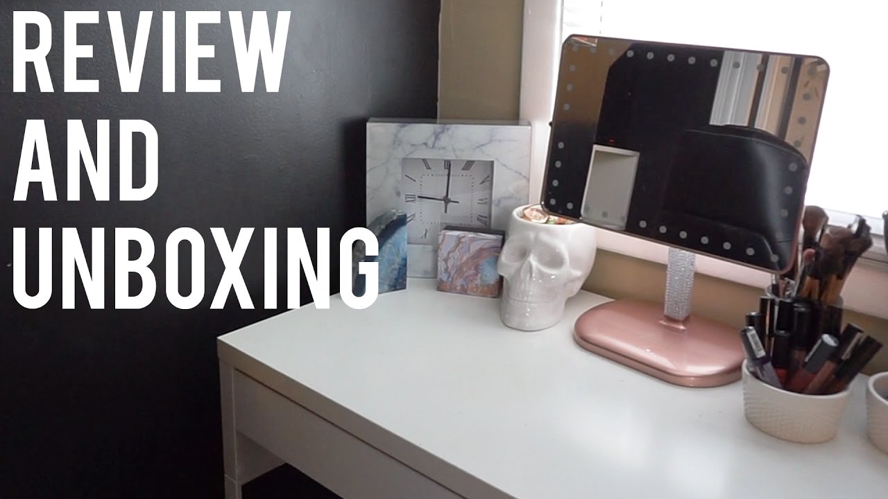IMPRESSIONS VANITY TOUCH PRO LED MAKEUP MIRROR REVIEW AND UNBOXING!!! IMPRESSIONS VANITY TOUCH PRO LED MAKEUP MIRROR REVIEW AND UNBOXING!!!