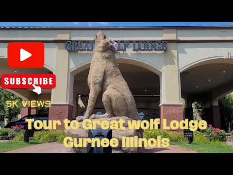 Video: Great Wolf Lodge Gurnee - Indoor Water Park sa Illinois