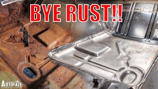 Nova Project Rust Repair! NEW Floor Pan Install!!