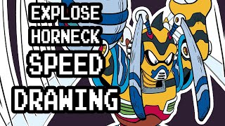 Speed Drawing - Explose Horneck