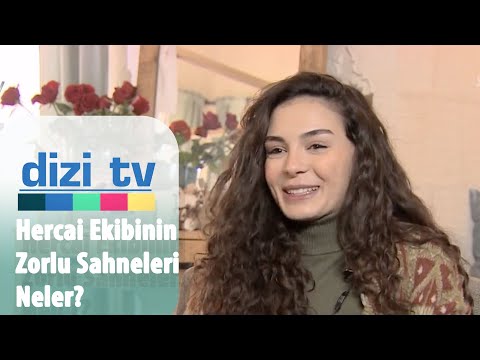 Hercai oyuncuları Ebru Şahin ve Akın Akınözü ile özel röportajımız  - Dizi Tv 722  Bölüm