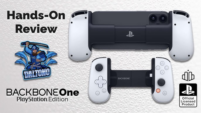 BACKBONE Mando de Juegos para móvil Android One y iPhone 15 Series (USB-C)  - PlayStation Edition 