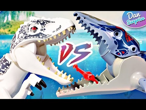 Indominus Rex Vs Mosasaurus Story 2 Lego Dinosaur Battle Jurassic - roblox super heroes vs zombies marvel avengers toysbr youtube