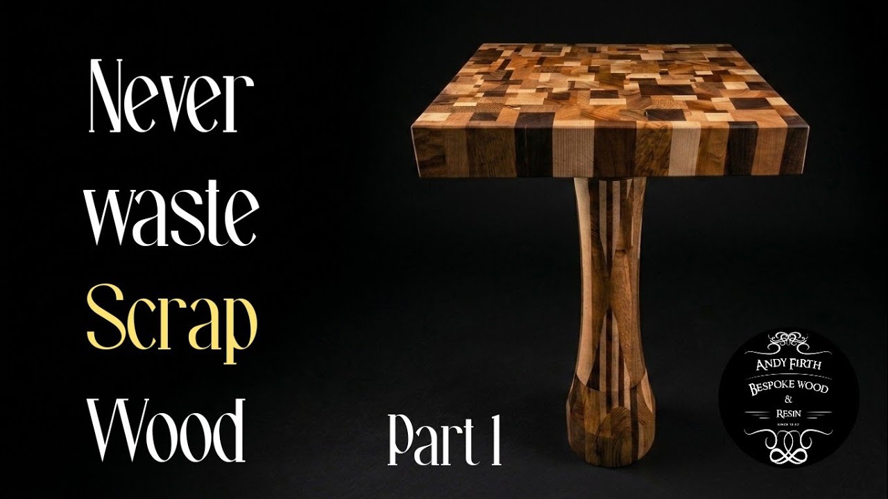 Using scrap wood to make a premium Table. Part One, The Top. - YouTube