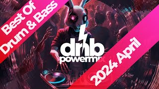 🐇 BEST OF DRUM \& BASS Mix 2024 (April) | Jump Up | BOU, Serum, DRZ, Hedex | DNB