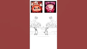 BALLERINA CAPPUCINA FUNK vs LABUBU FUNK #shorts #phonk #funk