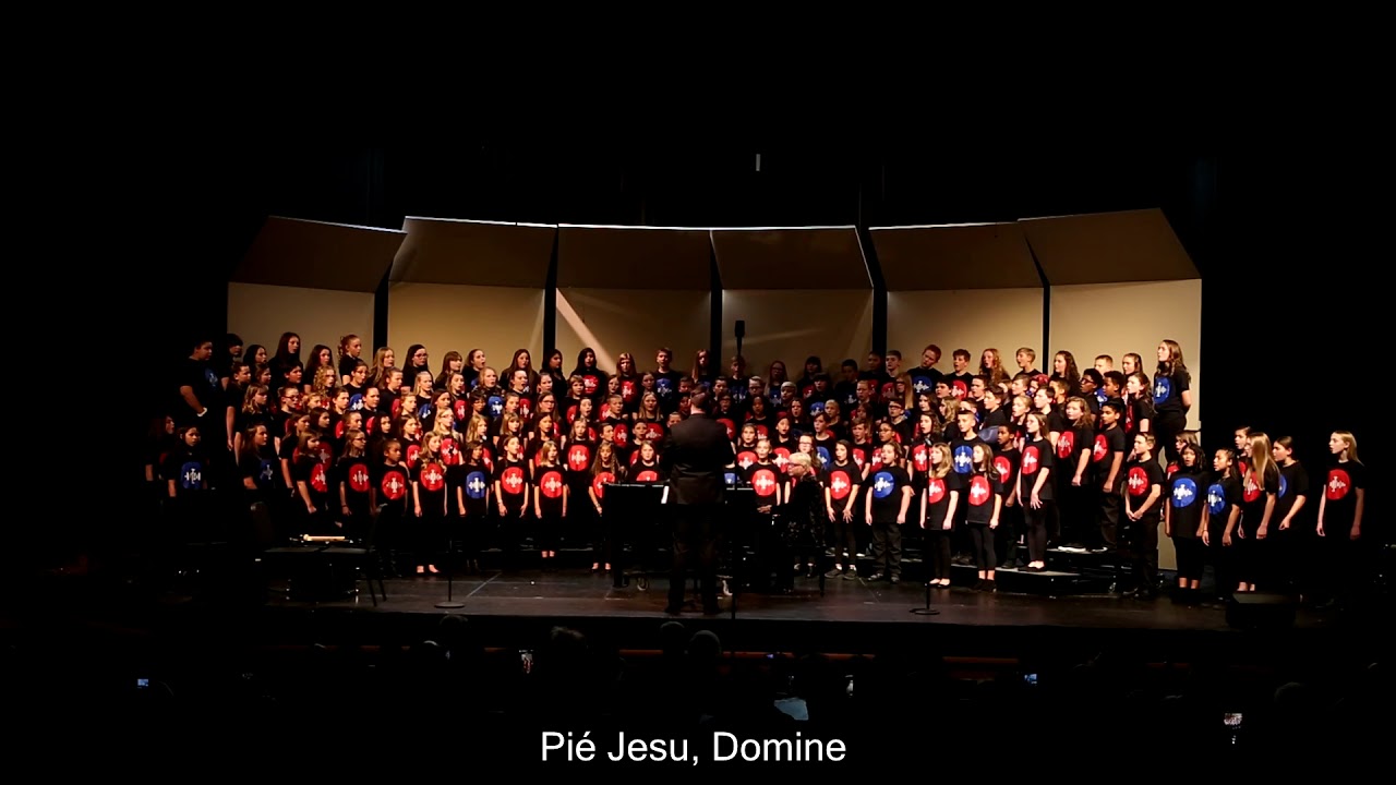 "Pie Jesu" by Tom Shelton Inman Intermediate GraceNotes Honor Choir