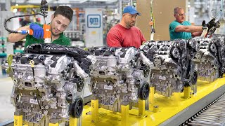 Inside Best GM Factories Producing Powerful Engines - Production Line