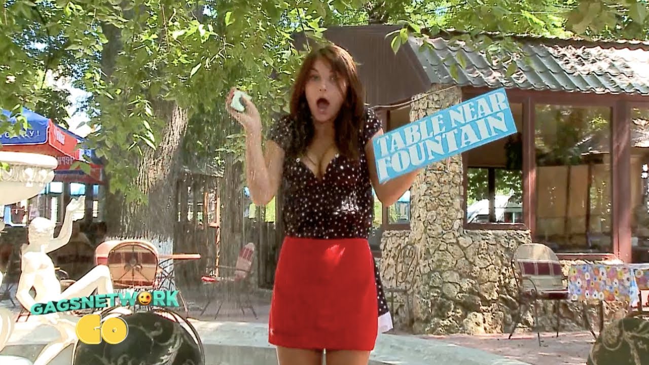 Обмочились Угарный прикол Cafe Prank 