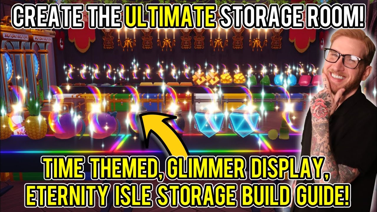 Eternity Isle Storage Room Build Guide! Make the ULTIMATE Storage
