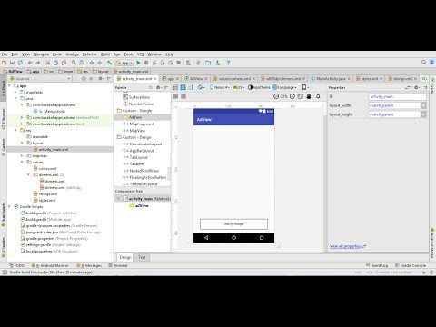 How to add AdView in Android Studio - Tutorial 01