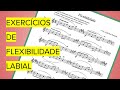 Exercícios de FLEXIBILIDADE LABIAL | trompete, trombone, tuba, bombardino, trompa