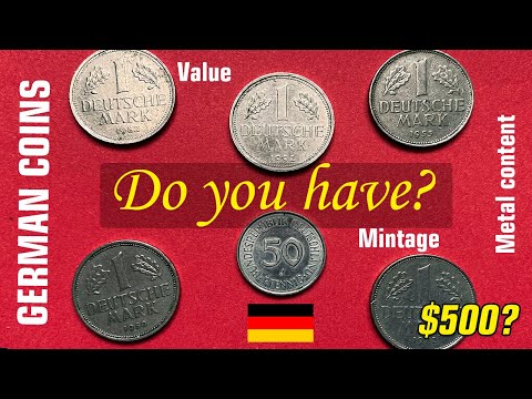 Deutche Marks Coins Collection Worth Thousands!