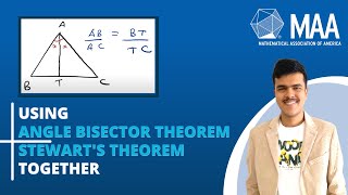 Using Angle Bisector Theorem and Stewart's Theorem in One Problem | AIME 2001 | Cheenta