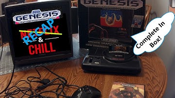 Re-cap and Chill - Boxed Model 1 Sega Genesis