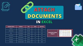 How to Attach Documents in Excel | The Office Alchemist#exceltutorial #exceltricks #exceltricks