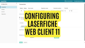 How-to Configure Laserfiche Web Client 11