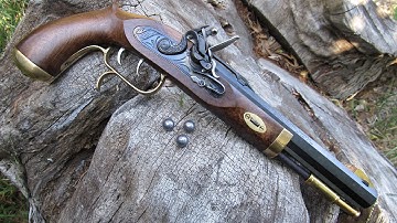 .50 Cal. Flintlock Pistol: Loading and Shooting