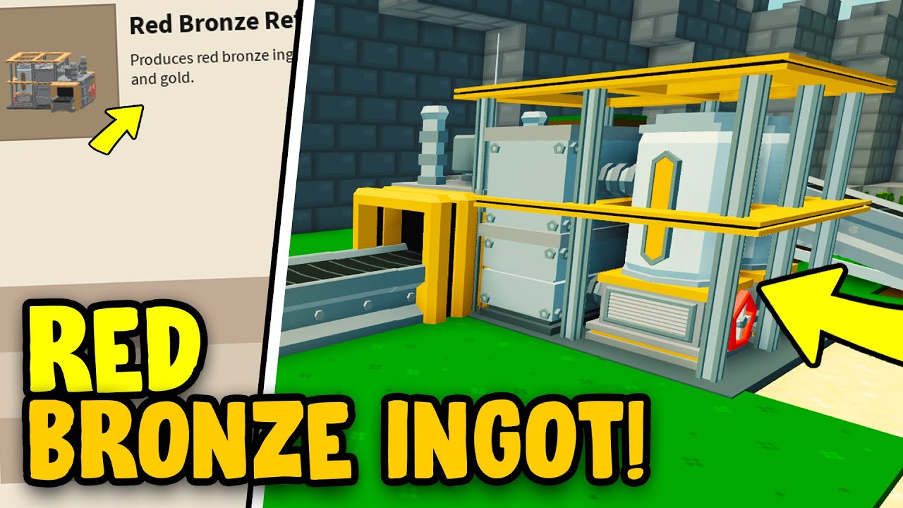 how to get Red Bronze Ingots EASY!! In Islands -