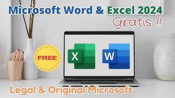 Cara Instal Microsoft Word & Excel 2024 | Original & Resmi Microsoft