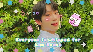 Everyone is whipped for Kim Sunoo pt. 2