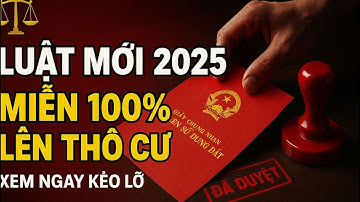 MIỄN 100% LỆ PHÍ CHUYỂN ĐẤT NÔNG NGHIỆP LÊN THỔ CƯ 2025  | Hướng Dẫn Chi Tiết Từ A-Z + Mẫu Đơn Chuẩn