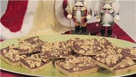 Christmas Holiday Treats : How to Make English Toffee Bars