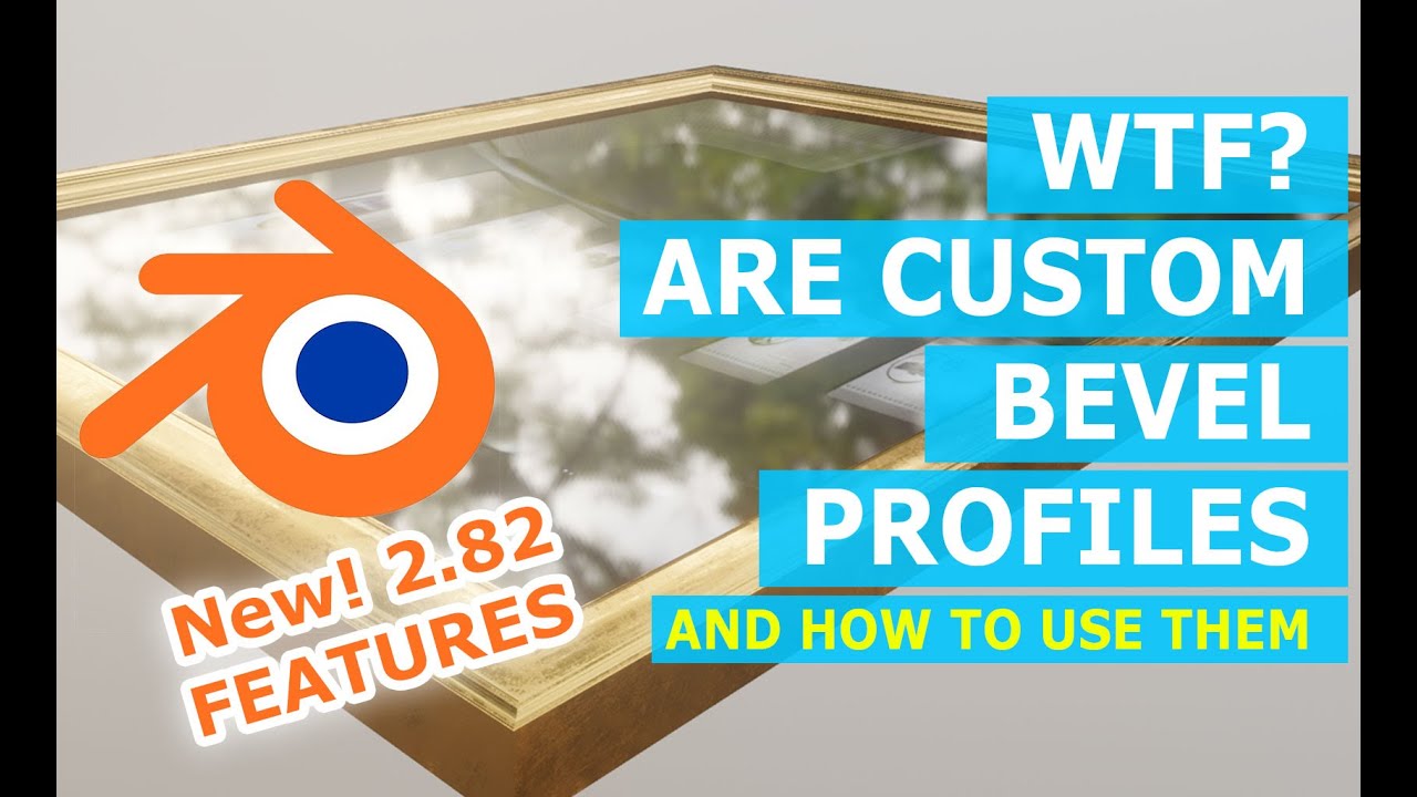new! features in blender 2.82 custom bevel profiles - YouTube