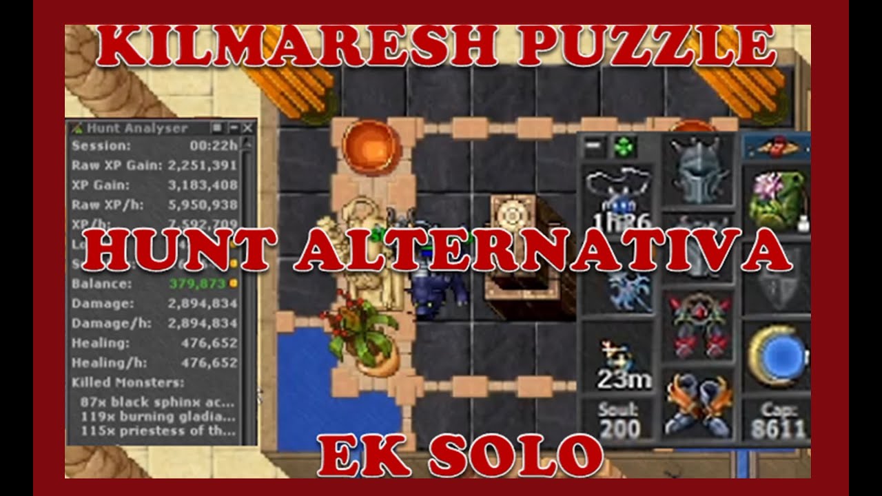 [HUNT EK SOLO] KILMARESH PUZZLE - SUBTERRÂNEO DAS MONTANHAS DE ISSAVI # ...