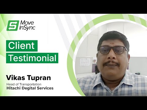 MoveInSync ONE - Client Testimonial | Hitachi Digital Services