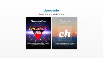 Chevereto installer (demo)