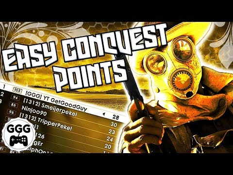 Easy Conquest Points Guide - Battlefield 1 Tips And Tricks (BF1 Conquest MVP Tips)